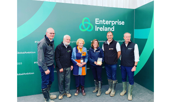 Abbey Machinery win Ag Tech Innovation Award at National Ploughing
