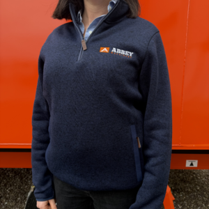 Navy Fleece Pullover
