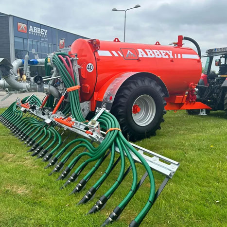 Abbey Machinery Premium Recess Tanker with Agri Plus Trailing Shoe