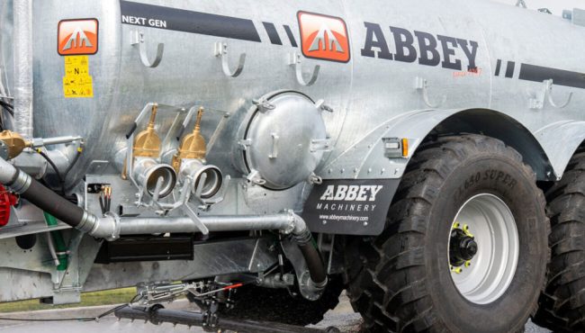 Abbey Machinery Galvanised RoadWashing Industrial Tanker Dust Suppression