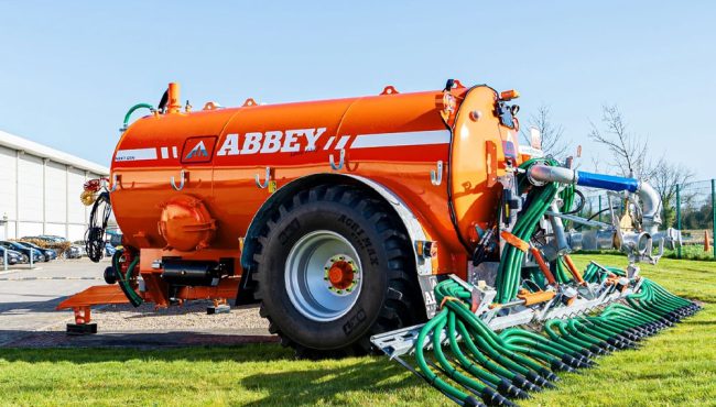 Abbey Machinery Agri Pro Trailing Shoe on a sunny day